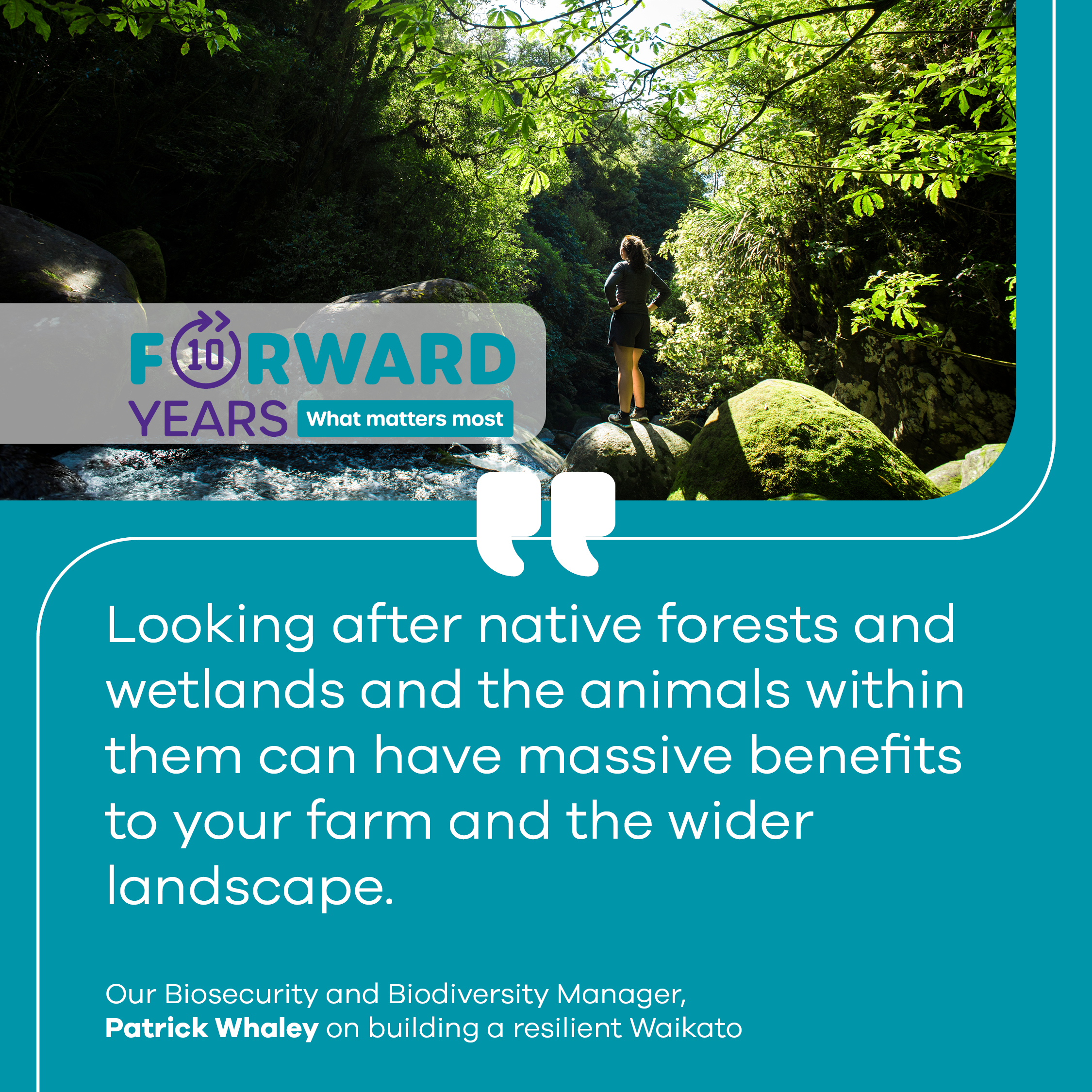 Image - LTP quote - Biodiversity and Biosecurity