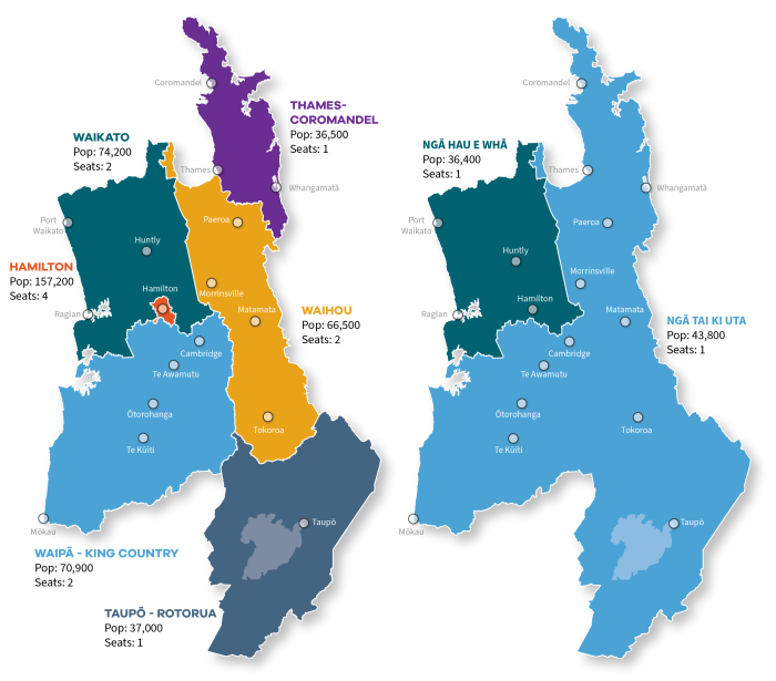 Image - maps showing constituency boundaries